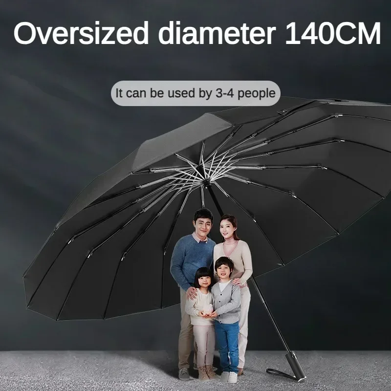 Super Large 140CM Automatic Fo - Golf Umbrella Large ulasan dan harga