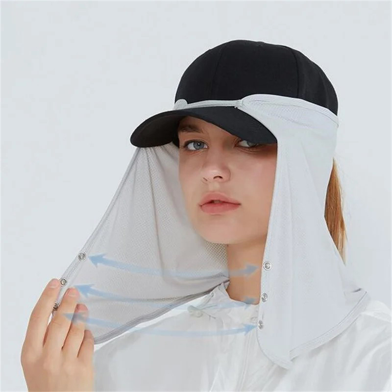 Quick Drying Fishing Cap Face  - Golf Umbrella ulasan dan harga