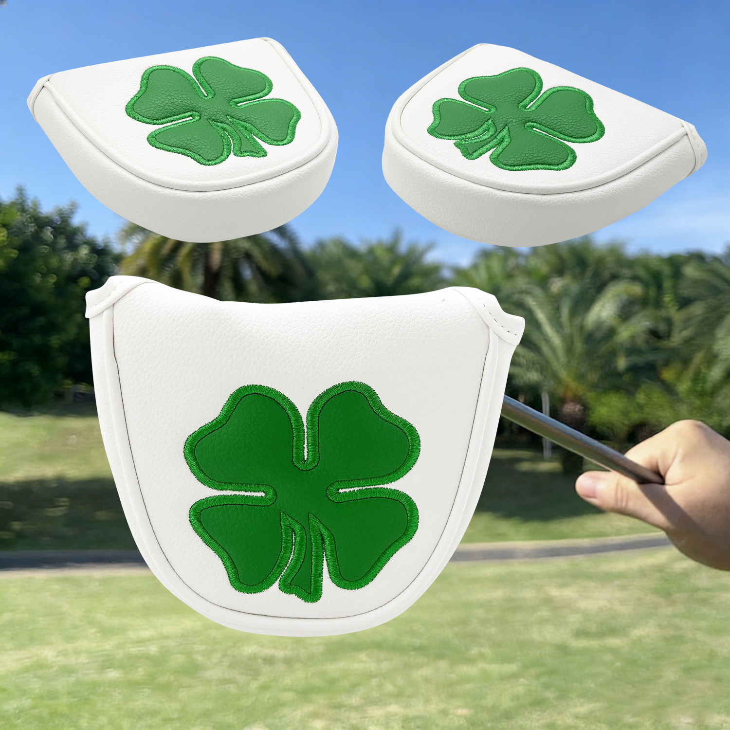 1pc Putter Head Cover, 'Clover - Golf Putter ulasan dan harga