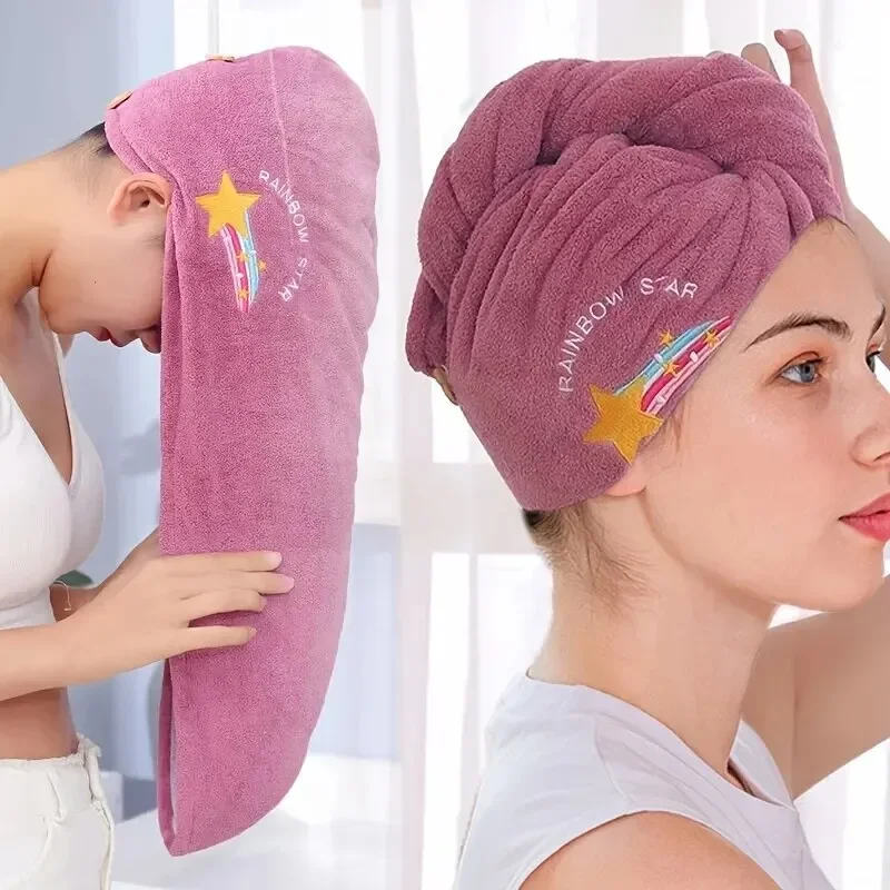 1pc Quickly Dry Hair Hat Super - Golf Towel ulasan dan harga