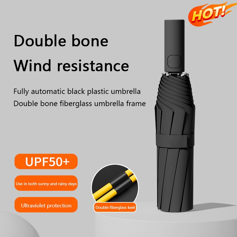 Automatic Umbrella 24 Bone Sol - Golf Umbrella Large ulasan dan harga